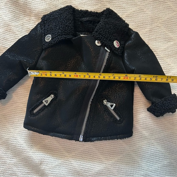 ❤️3 for $21❤️ Urban Republic girls collection 6M Pleather Jacket Bikercore - Picture 8 of 9